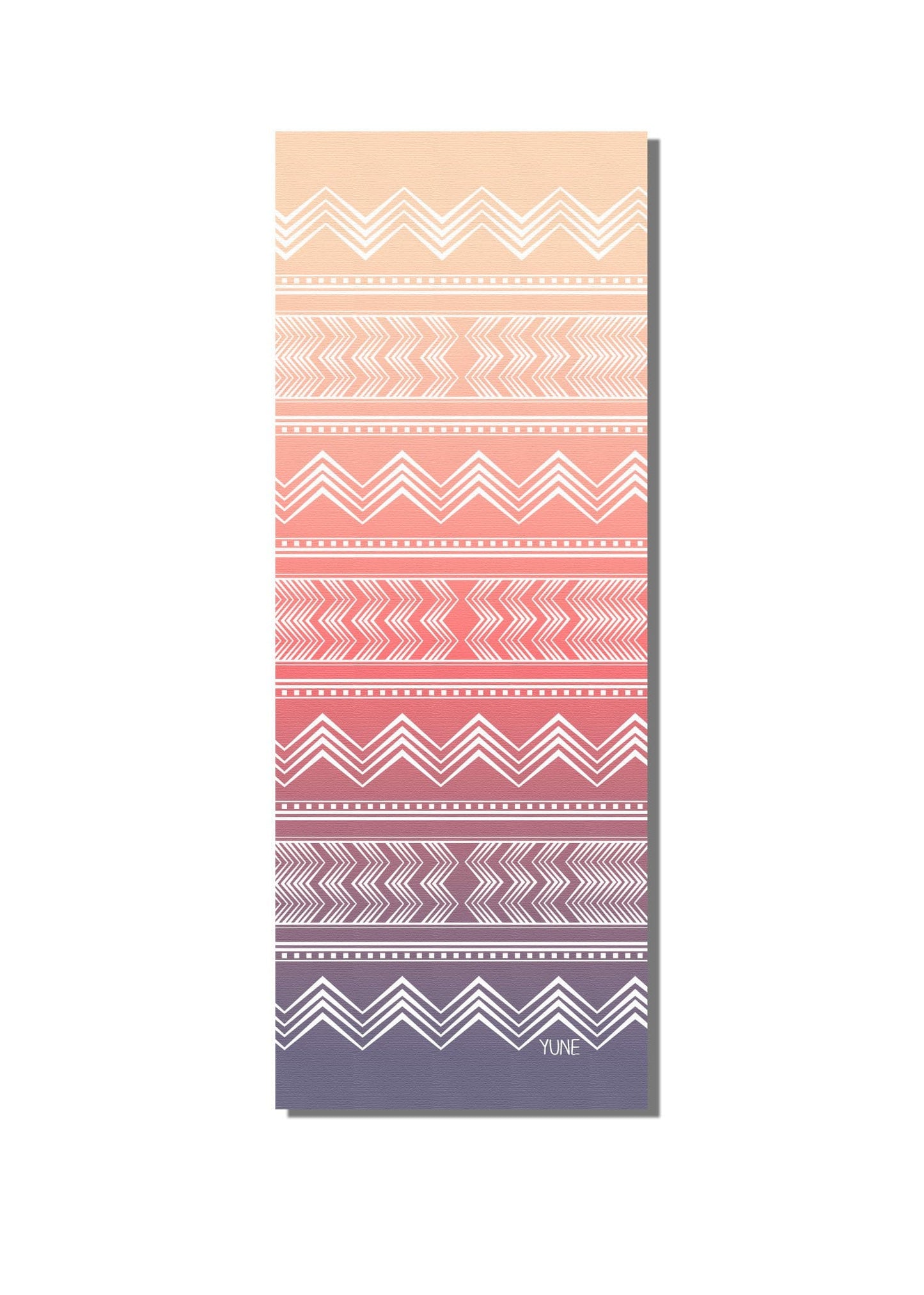 Yoga Mat | 6mm Thick | Pink | Non-Slip | Eco Friendly | Yune Yoga |
