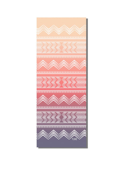 Yoga Mat | 6mm Thick | Pink | Non-Slip | Eco Friendly | Yune Yoga |