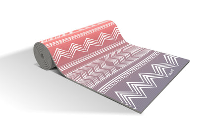 Yoga Mat | 6mm Thick | Pink | Non-Slip | Eco Friendly | Yune Yoga |
