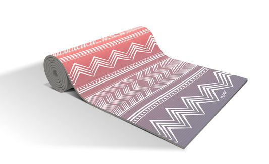 Yoga Mat | 6mm Thick | Pink | Non-Slip | Eco Friendly | Yune Yoga |